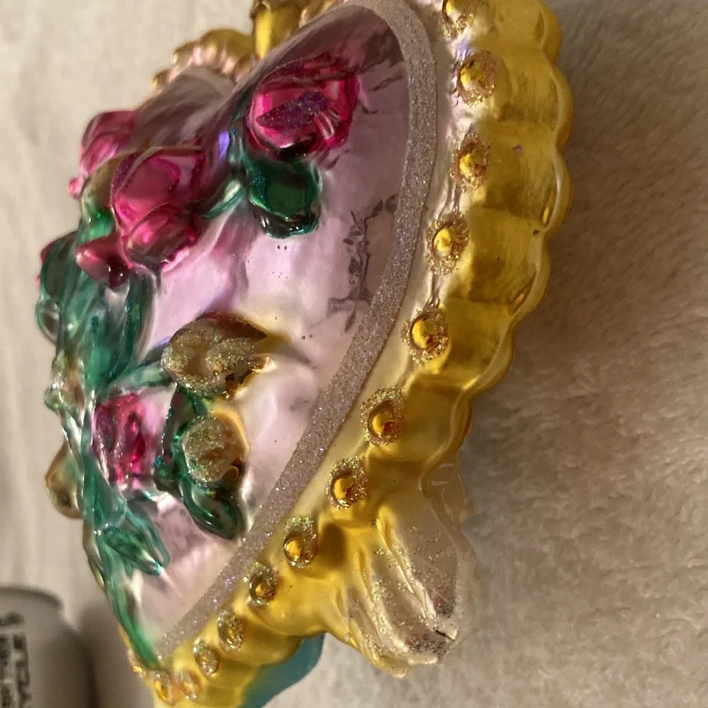 Christopher Radko Valentines Wedding Ornament 2001  
